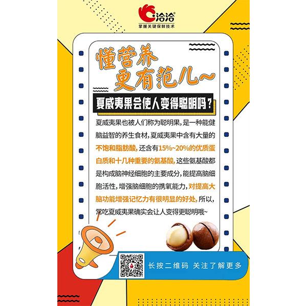 夏威夷果會使人變得聰明嗎？